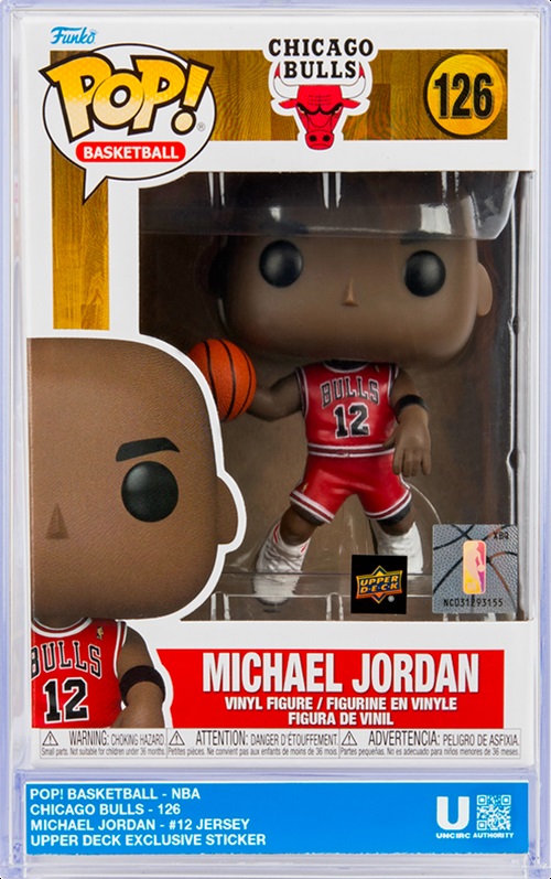 Michael Jordan Chicago Bulls #12 Funko Pop! – Upper Deck Exclusive