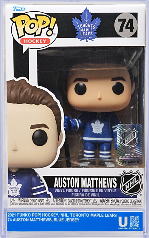 Auston Matthews Toronto Maple Leafs (Blue Jersey) Funko Pop! - Front
