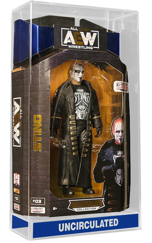 Sting AEW Unrivaled Collection – Collect Forever Exclusive (Limited to 1000) – SHIPS IN APRIL 2024 – Angle