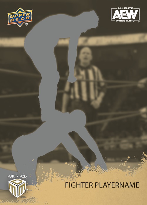 AEW UPPER DECK E-PACK MATCH DATED MOMENTS 2022 – HOOK AND ACTION