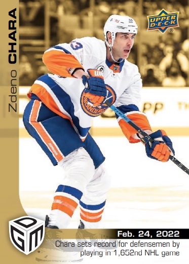 Zdeno Chara Ice Hockey Rookie Sports Trading Card Singles for sale