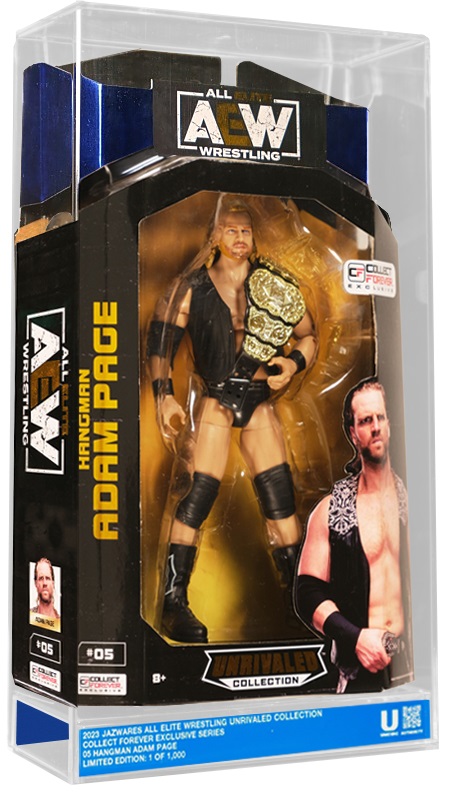 Hangman Adam Page AEW Unrivaled Collection – Collect Forever Exclusive (Limited to 1000) - Angled