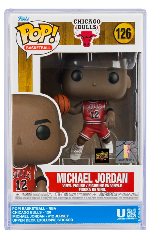 Michael Jordan Chicago Bulls #12 Funko Pop! – Upper Deck Exclusive