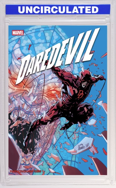 UPPERDECK MARVEL daredevilデアデビル　サインセット DAREDEVIL 1, CGC 9.8, SIGNED BY STEPHANIE PHILLIPS, MARVEL COMICS