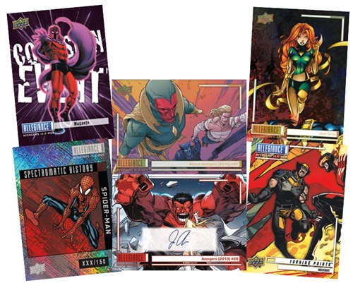 カード・フォト・ブロマイド Marvel Allegiance Avengers vs X-Men05/12 2023 Upper Deck Marvel Allegiance Avengers vs X-Men Box