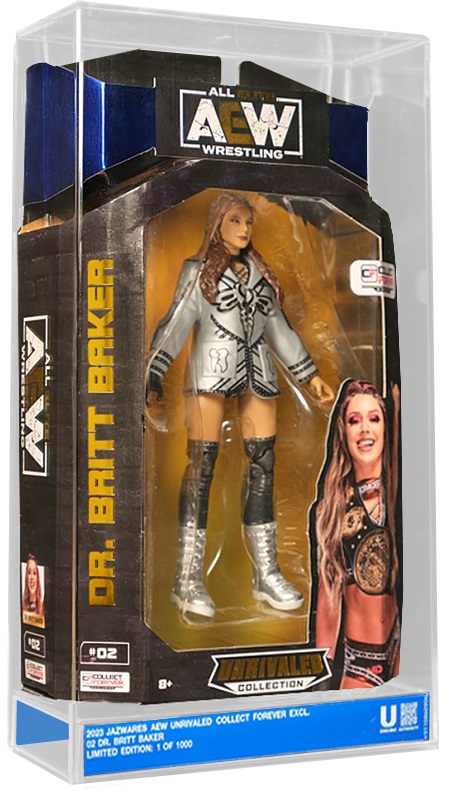 Dr. Britt Baker DMD AEW Unrivaled Collection – Collect Forever Exclusive (Limited to 1000) – Angled