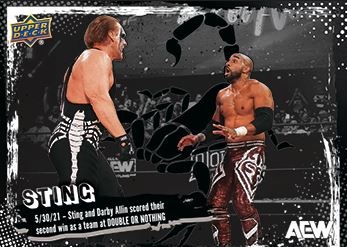 Pack Double AEW Sting & Darby Allin - Neuf, Figurines De Catch