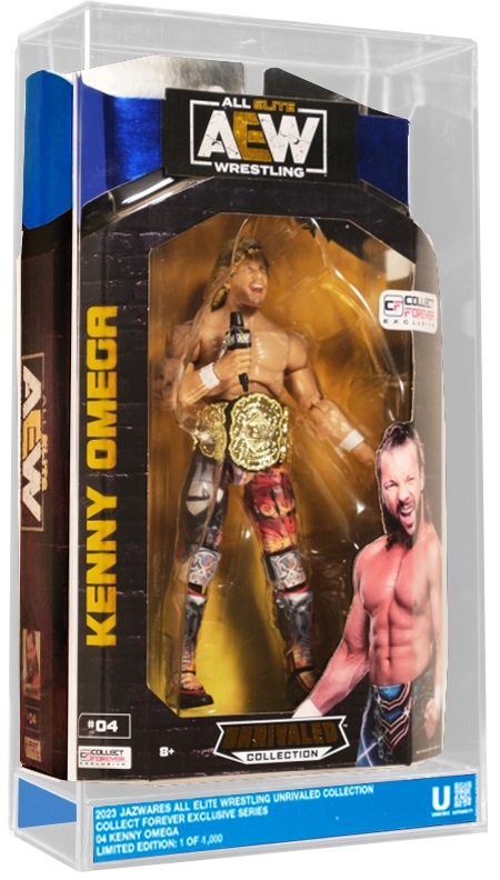 Kenny Omega AEW Unrivaled Collection – Collect Forever Exclusive (Limited to 1000) - Angled