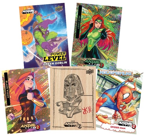 その他 2023 UPPER DECK MARVEL ANIME VOLUME 2 2023 Upper Deck Marvel Anime Volume 2 Hobby 8-Box Case