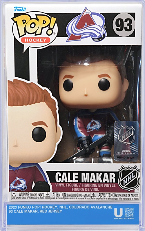 Cale Makar Colorado Avalanche (Red Jersey) Funko Pop! - Front